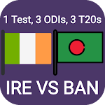 Cover Image of Tải xuống BAN VS IRE -Cricket Live Score  APK