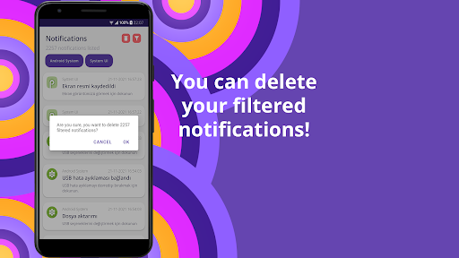 Notification Center HistoryLog Screen 3