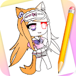 Cover Image of Download How to Draw Gacha Life  APK