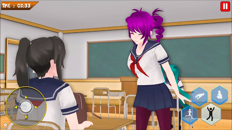 jogo de anime sakura para meninas do ensino médio - yandere jogo de  simulador de vida escolar japonesa::Appstore for Android