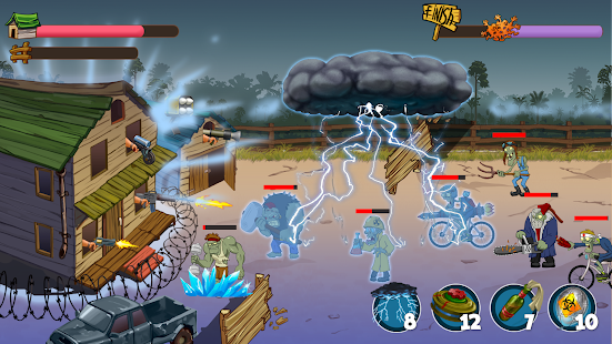Base defense versus Zombies Screenshot