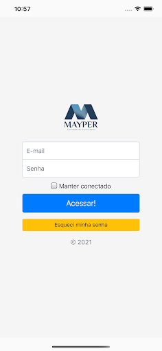 Android application Mayper Contadores Associados screenshort