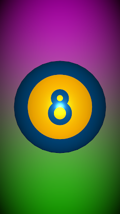 Fortune 8 Ball Live Wallpaper - Screenshot 1