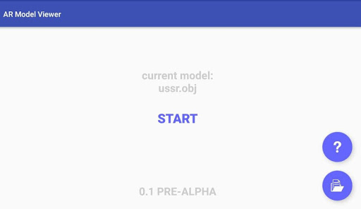 AR Model Viewer Screen 2