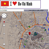 Ho Chi Minh City map icon
