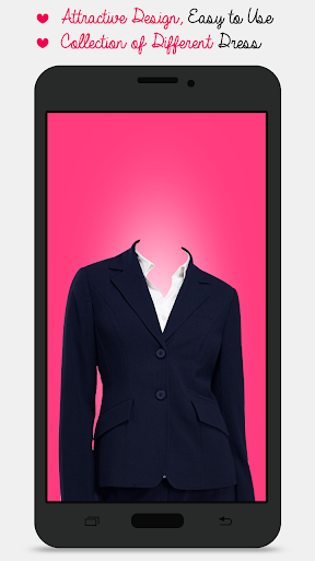 Women Jacket Suit Photo Maker Screen 2