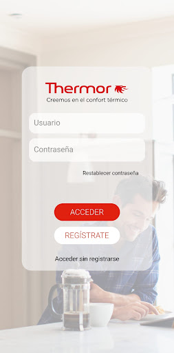 Android application Calculadora Aerotermia Thermor screenshort