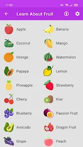 Fruit Recognition: Fruit Game