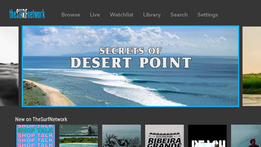 Screenshot of TheSurfNetwork - Surf Movies