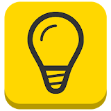 Golden LED Flashlight icon
