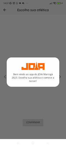 Android application JOIA Maringá 2023 screenshort