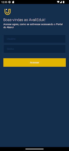 Android application AvaliEduk screenshort