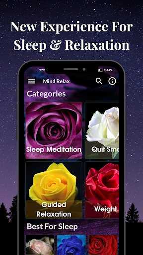 Android application Mind Relax: Sleep Meditation screenshort
