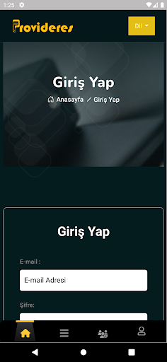 Android application Provideres screenshort