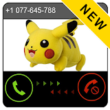 real call from pikachu prank icon