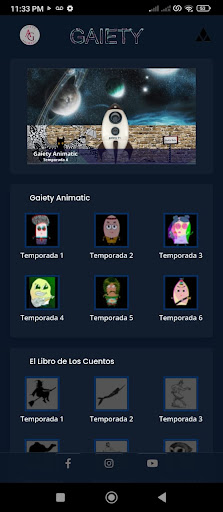 Android application Gaiety Animatic screenshort