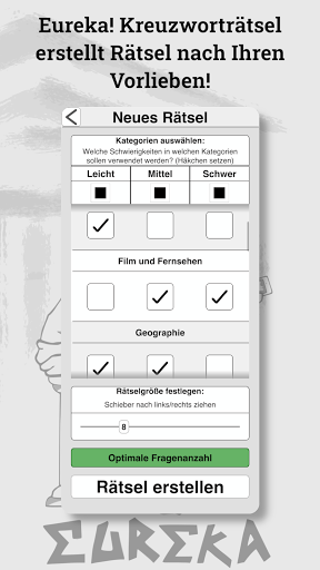 Eureka! Kreuzworträtsel Screen 2