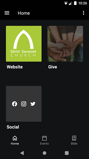 Android application Christ Covenant Church BR screenshort