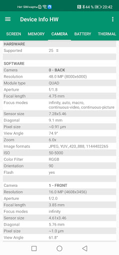 Device Info HW+