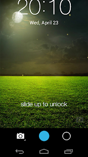 Fireflies lockscreen Screenshot