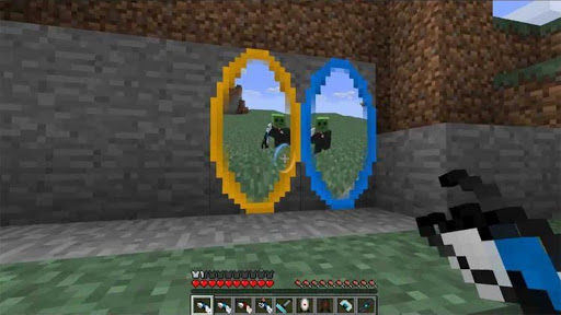 Android application MCPE Portal Gun Mod screenshort