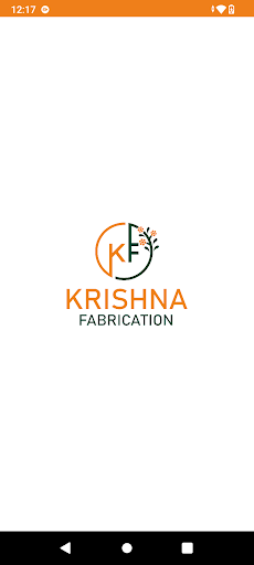 Android application Krishna Fabrications screenshort