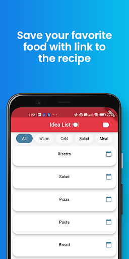 Mealpy - Weekly Meal Planner Screen 3