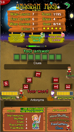 Anagram Magic Screen 3