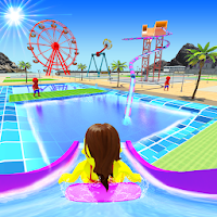 Kids Aquapark: Water slide Theme Park Game