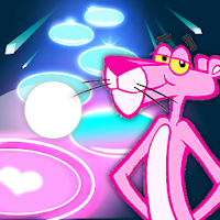 Pink Panther Tiles Magic Hop