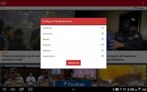 La Prensa Honduras Varies with device APK screenshots 18