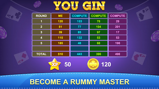 Rummy - Gin Rummy Card Games screenshots 5