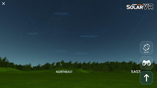 Screenshot of Solar System Scope VR