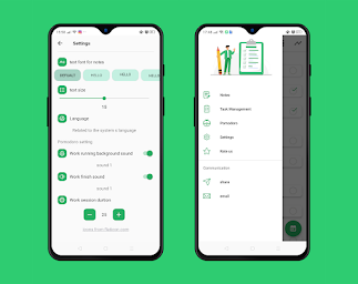 Notes - ToDo List - Pomodoro