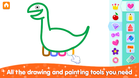 소년들을 위한 색칠과 그림 그리기