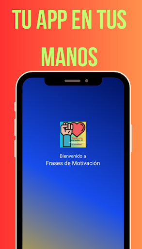 Android application Frases de Motivación screenshort