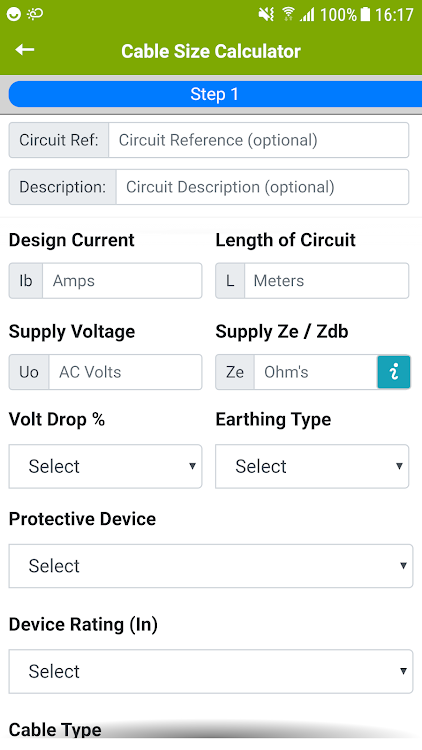 Cable Calculator - 2.1.30 - (Android)