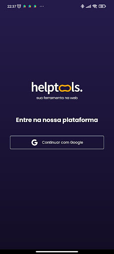 Android application Helptools screenshort