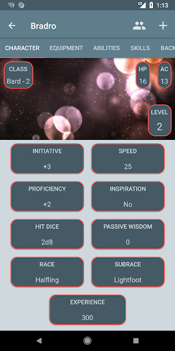 DnD - Manager Screen 2