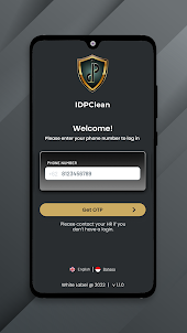 IDPClean: Cleaning Service App