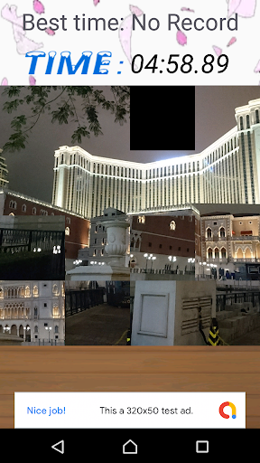 思い出写真スライドパズル　～あなたの過去の写真を15パズルの