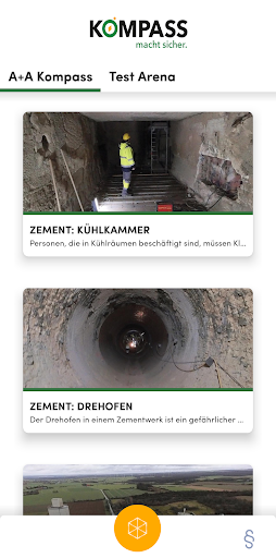 Android application KOMPASS - Arbeitsschutz screenshort