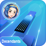 Cover Image of Download New Descendants 3 Piano Tiles 1.0 APK