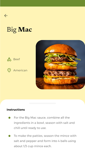 Lezat - Recipe App Screen 2