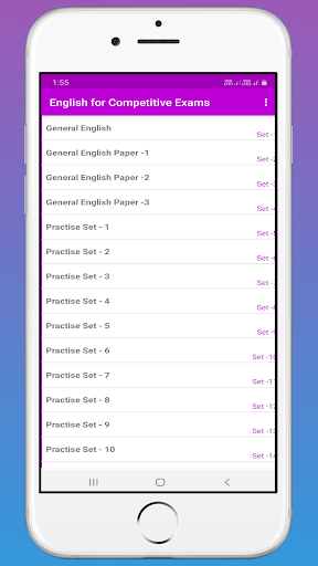 English for Competitive Exams Screen 3