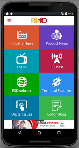 Android application Power Systems Design screenshort