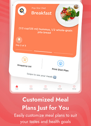 Screenshot of Weight Loss Planner: DietPlan