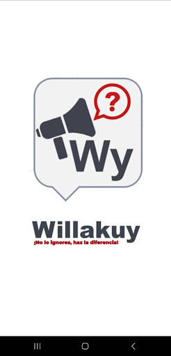 Android application Willakuy App Encuestas screenshort