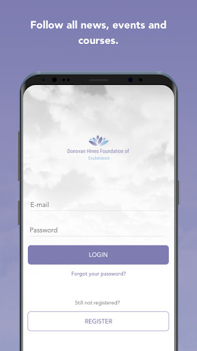 Android application The Donovan Hines Foundation screenshort