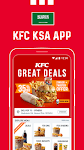 screenshot of KFC Saudi Arabia
